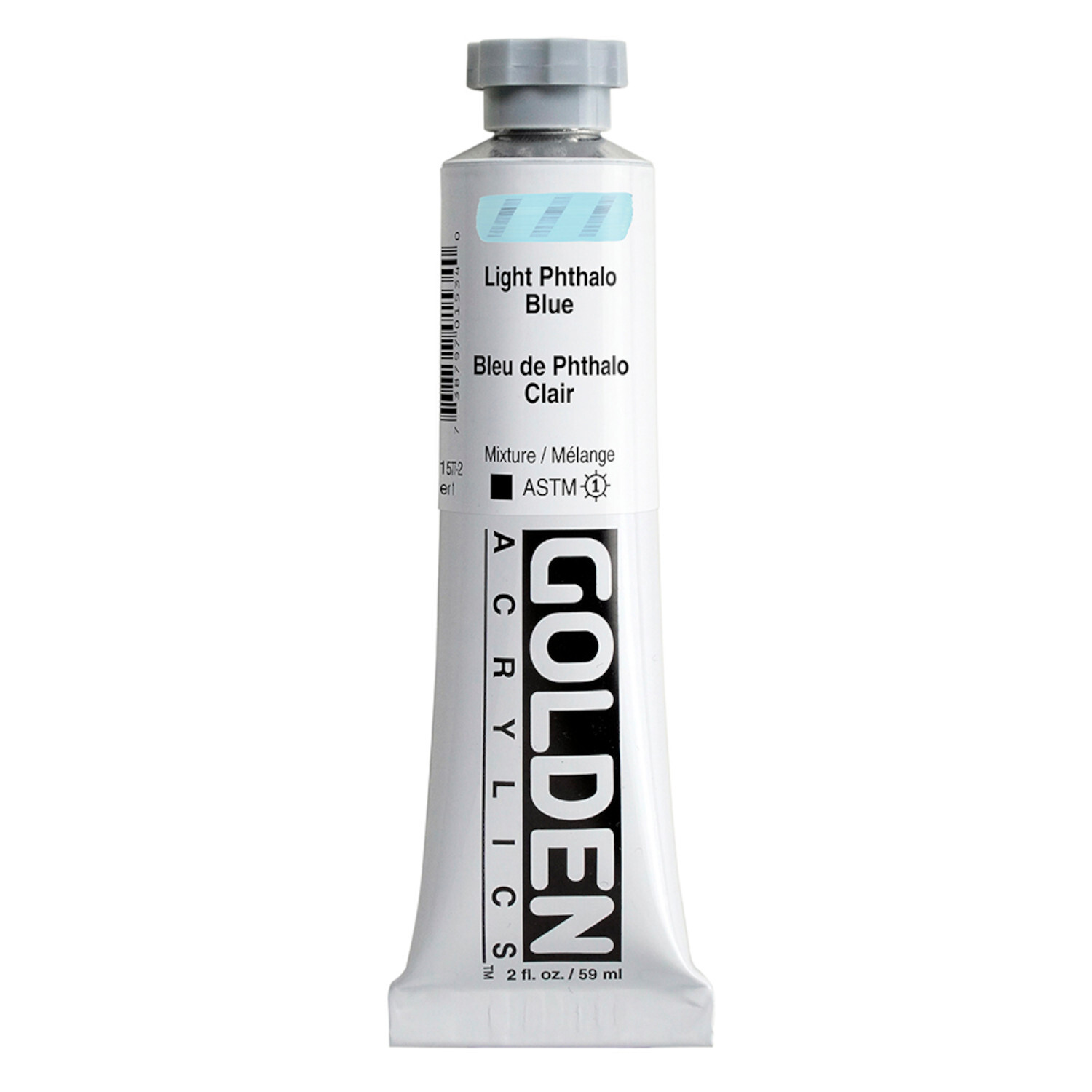 Golden Heavy Body Acrylfarbe Phthaloblau Hell