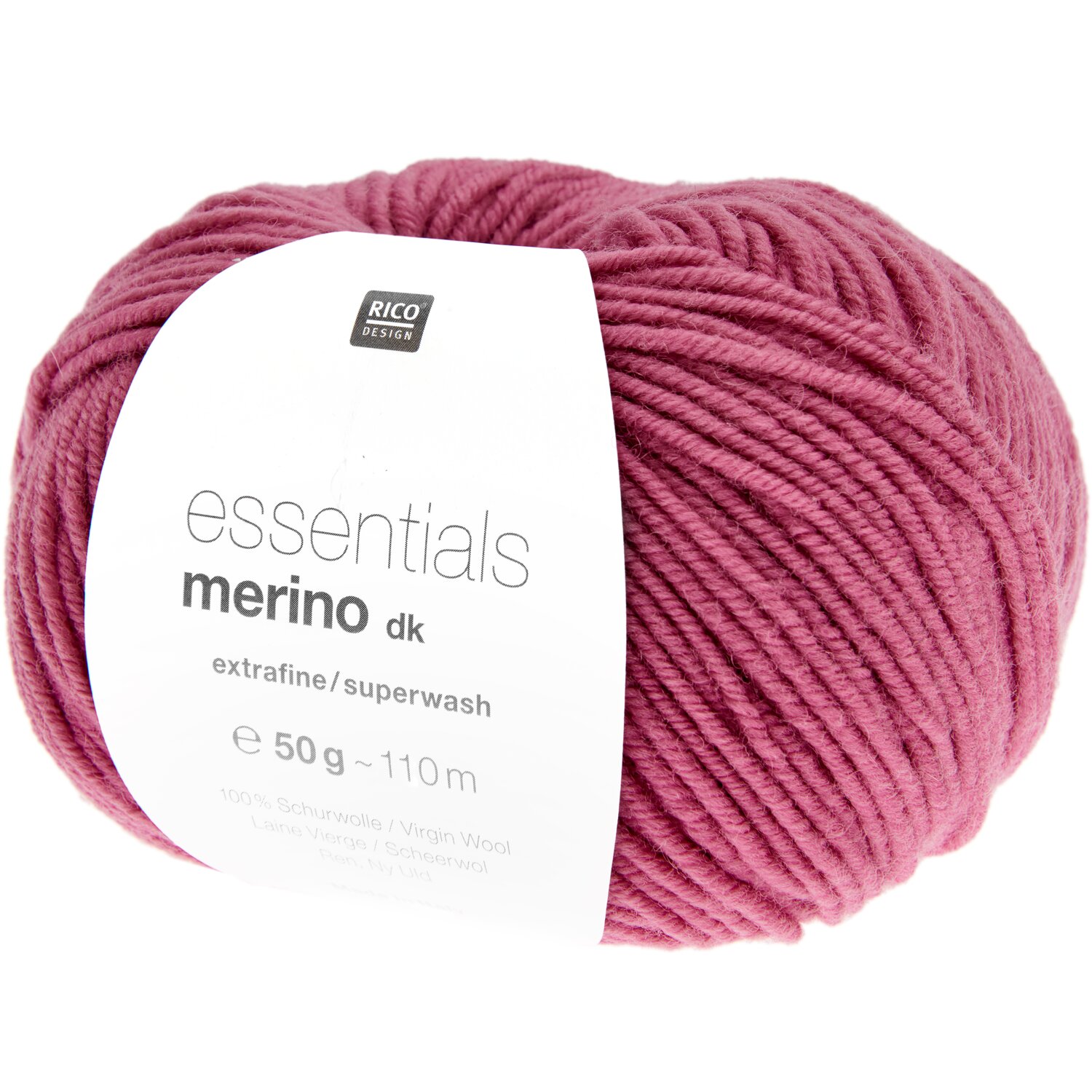 Essentials Merino dk 50g 110m Farbe Orchidee von Rico Design