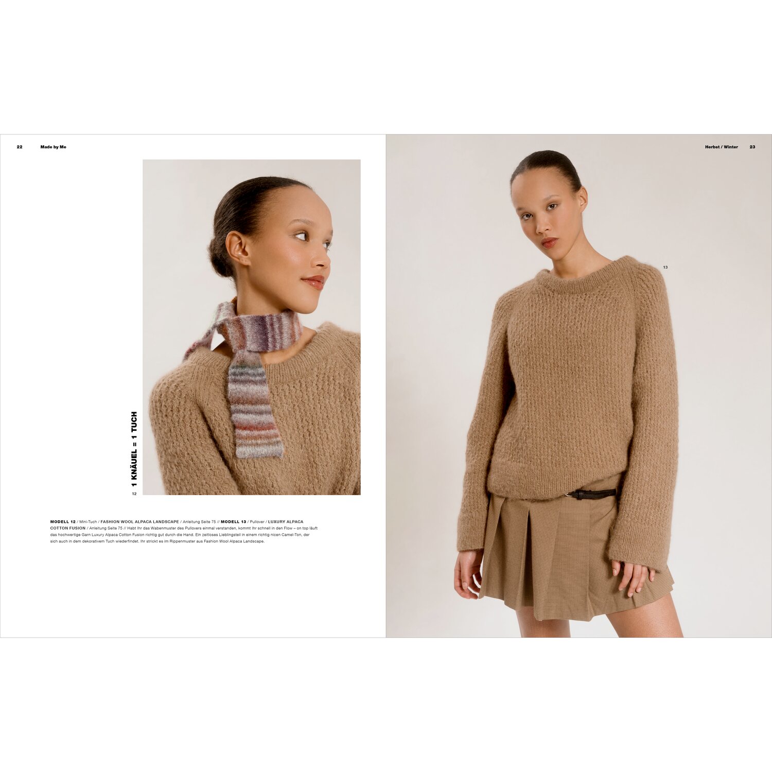 Made by Me No. 23 Herbst-Winter Sprachauswahl deutsch von Rico Design