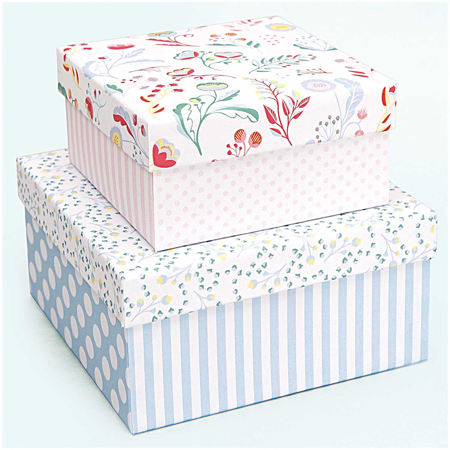 Rechteckbox weiß
