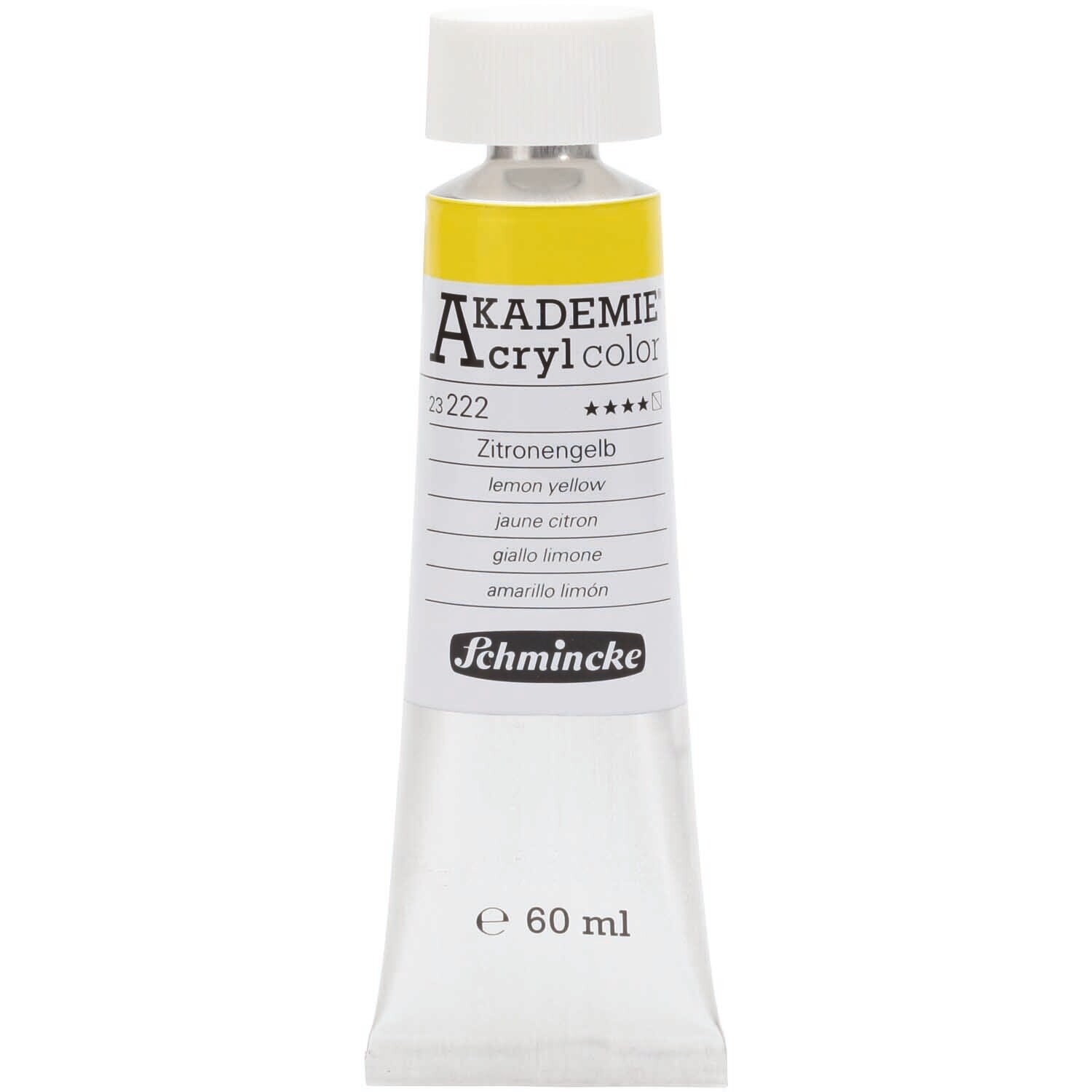 Schmincke Akademie Acrylcolor 60ml Zitronengelb