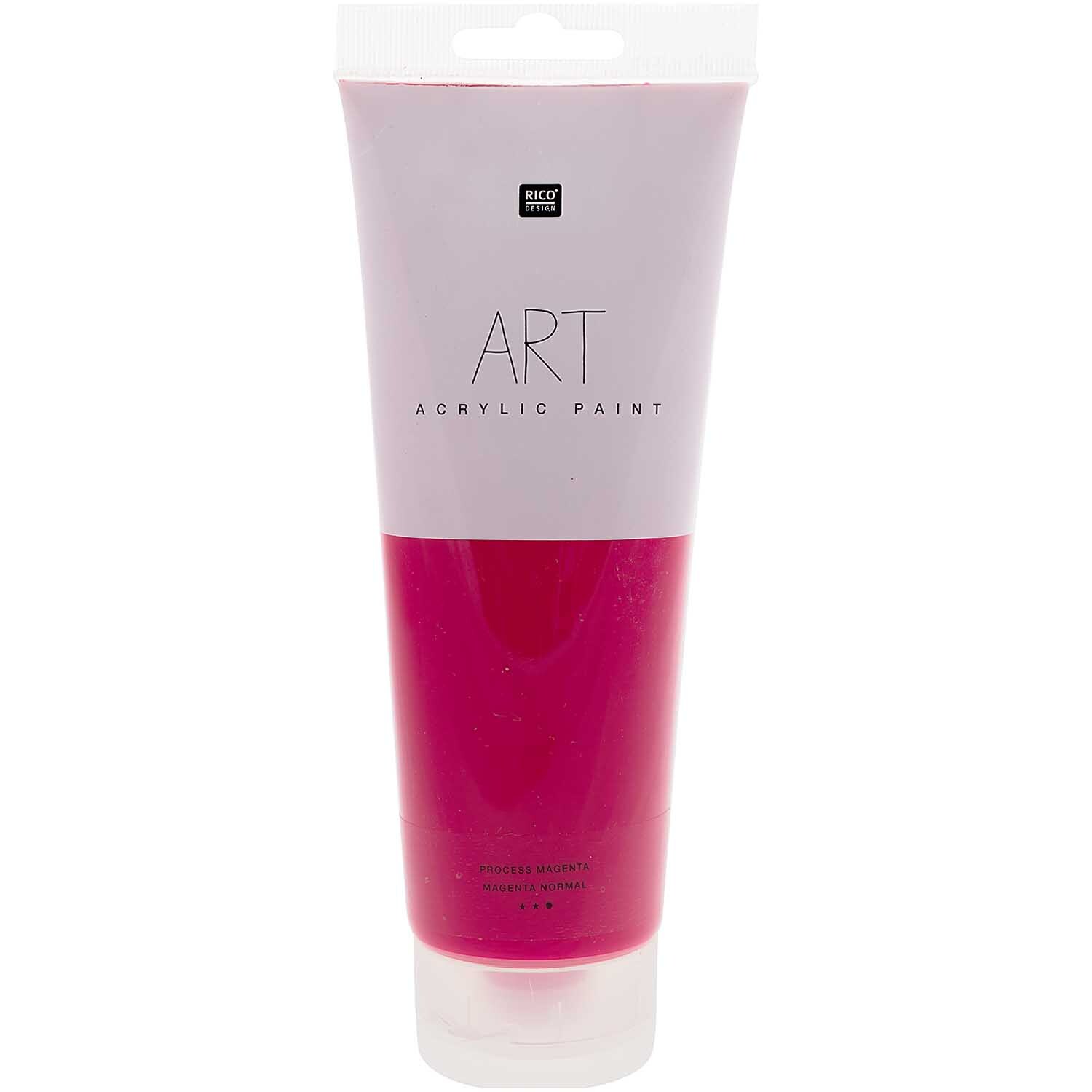 Rico Design ART Künstler Acrylfarbe 250ml Process-Magenta