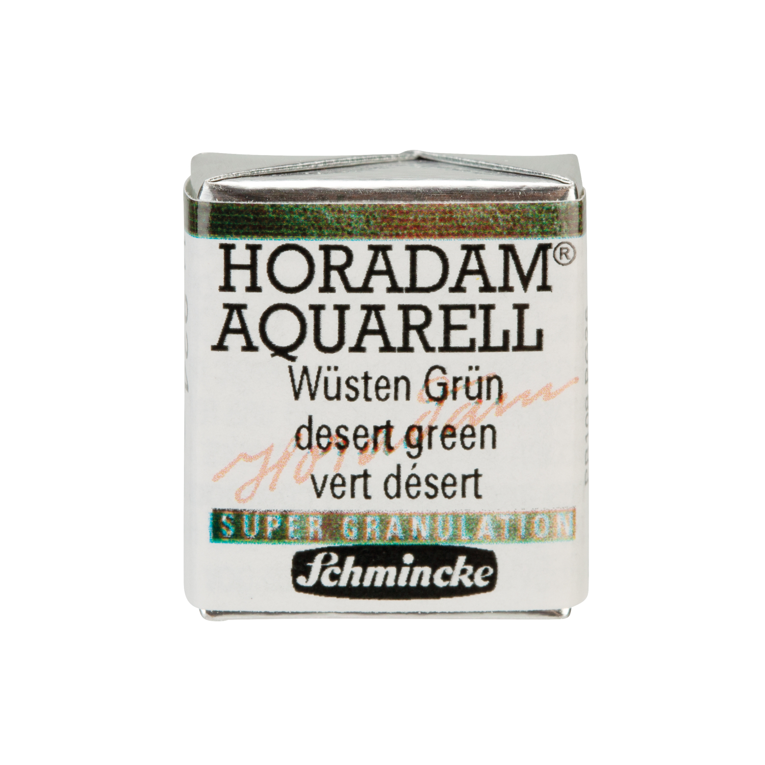 Schmincke HORADAM Aquarellfarbe 1/2 Näpfchen Wüsten Grün