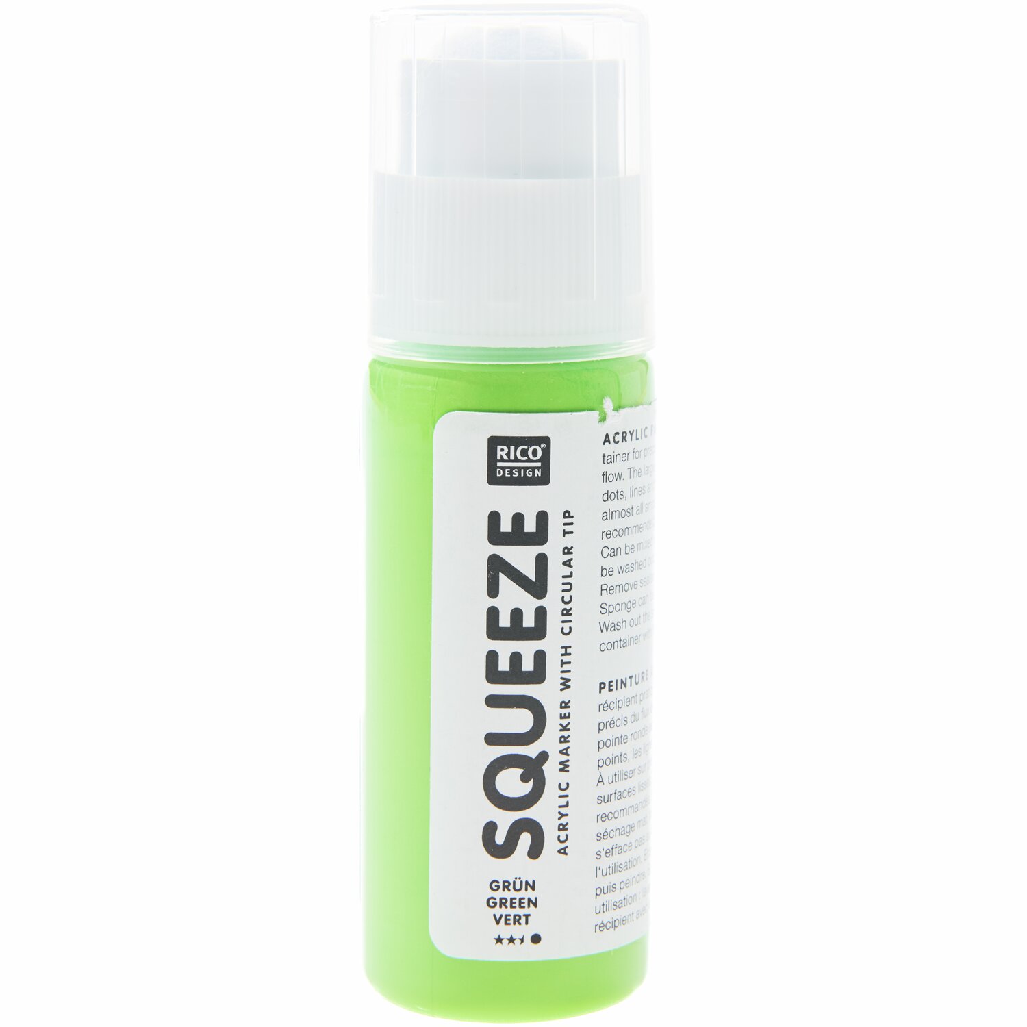 Rico Design Squeeze Acrylic Marker 60ml Grün