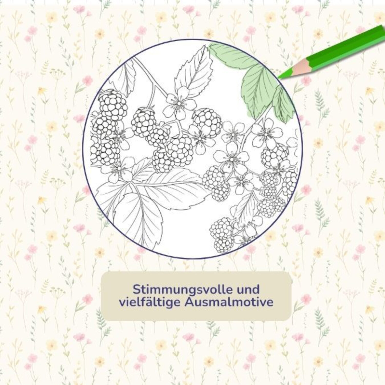 Colorful World - Blütentanz von frechverlag