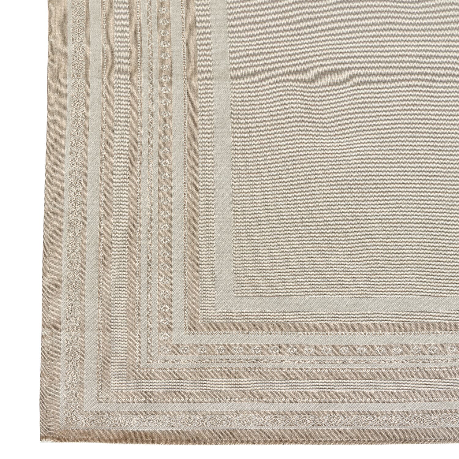 Tischdecke Natur 90x90cm von Rico Design