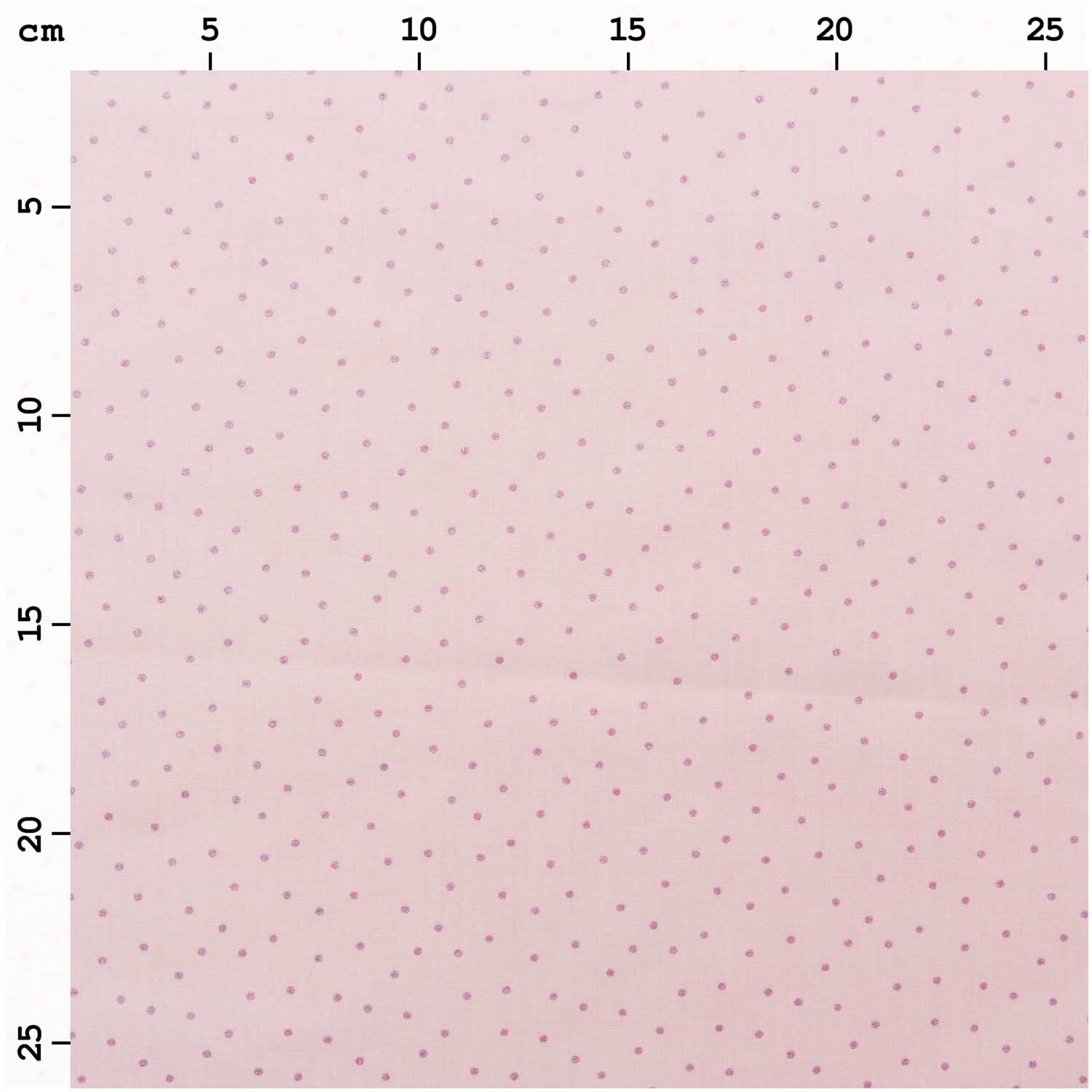 Druckstoff Hygge Punkte rosa-metallic 140cm