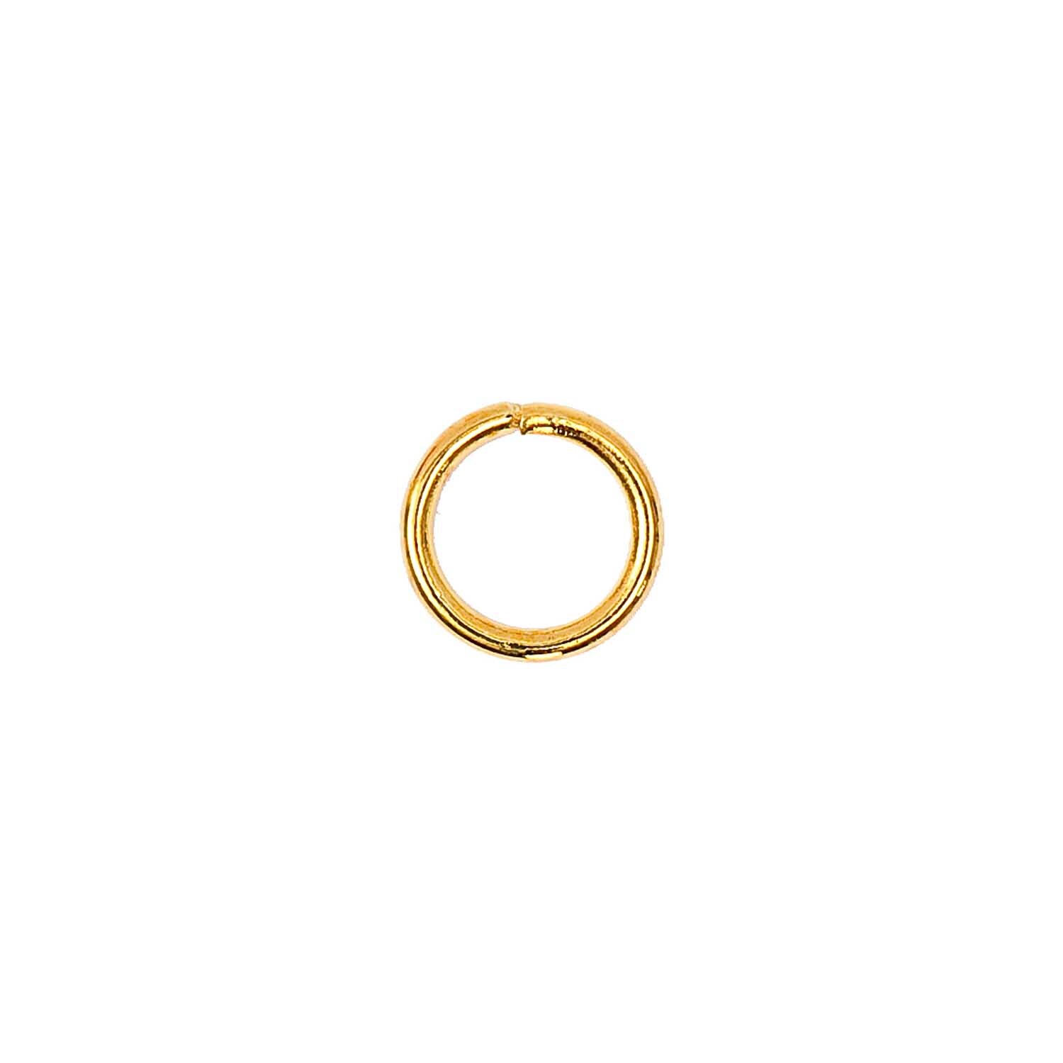 Öse gold 4mm 20 Stück