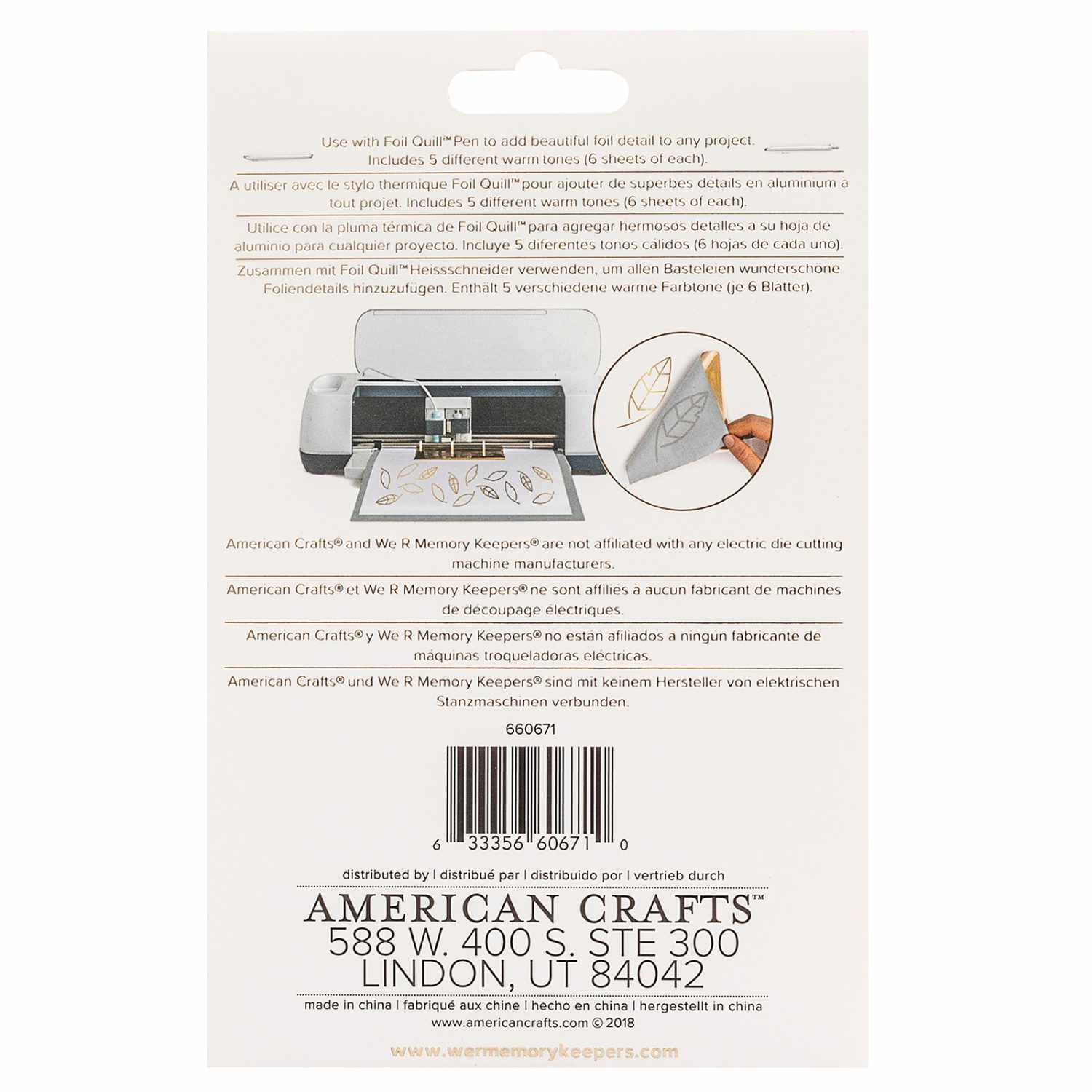 Foil Quill Transferfolien Set Flamingo 10,1x15,2cm 30 Blatt Foil Quill Transferfolien Set Flamingo 10,1x15,2cm 30 Blatt