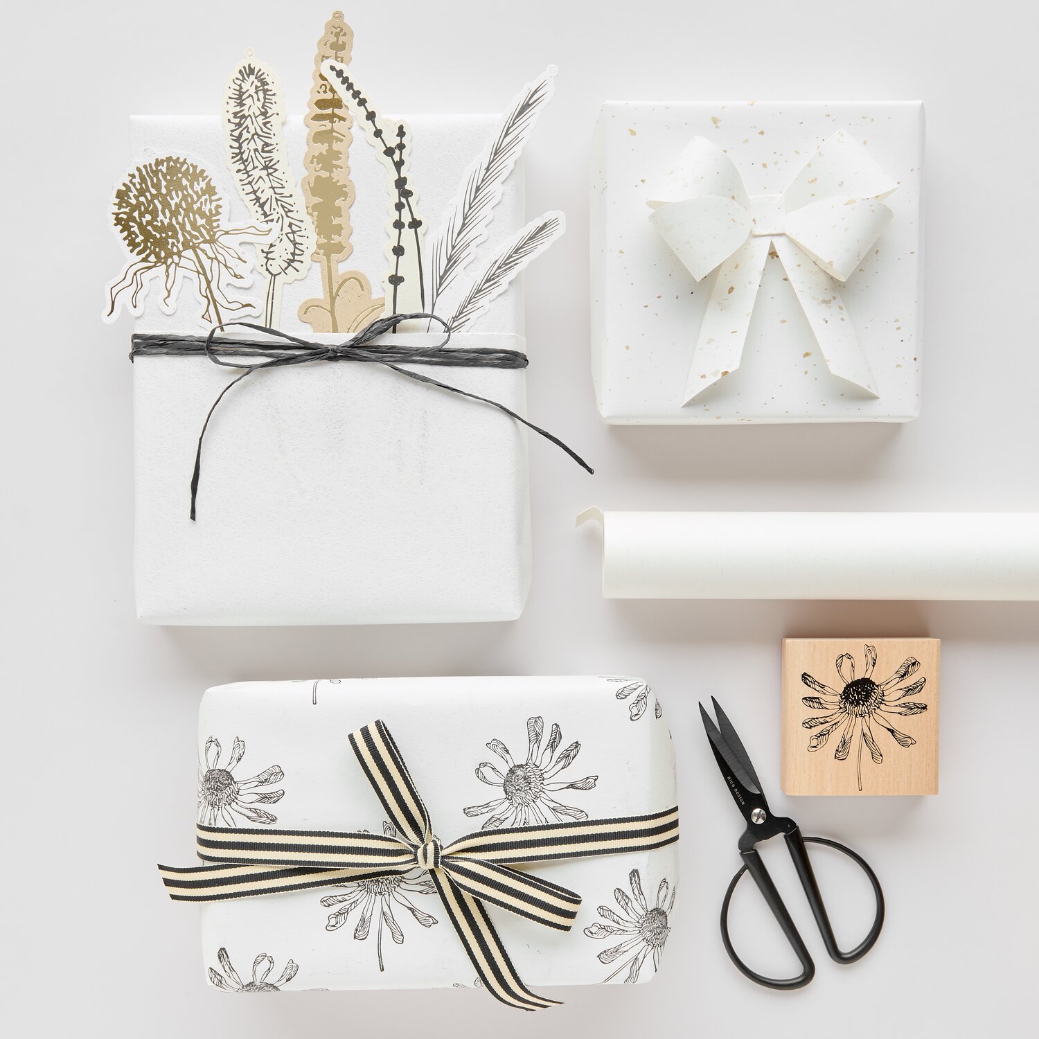 Paper Poetry Webband Duo Streifen Schwarz/Creme 16mmx3m von Rico Design