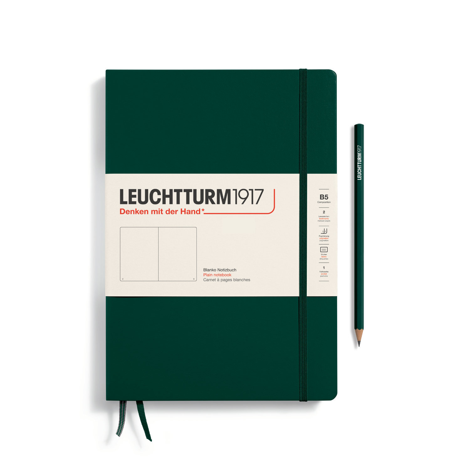 Notizbuch Composition blanko HardcoverB5