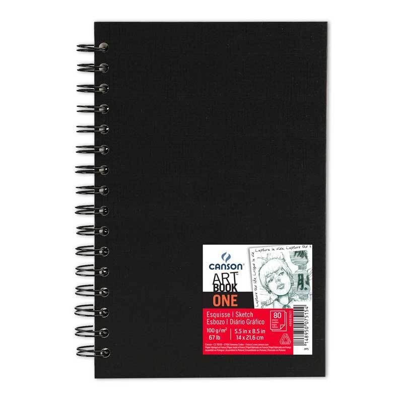 Art Book One Spiralblock 80 Blatt