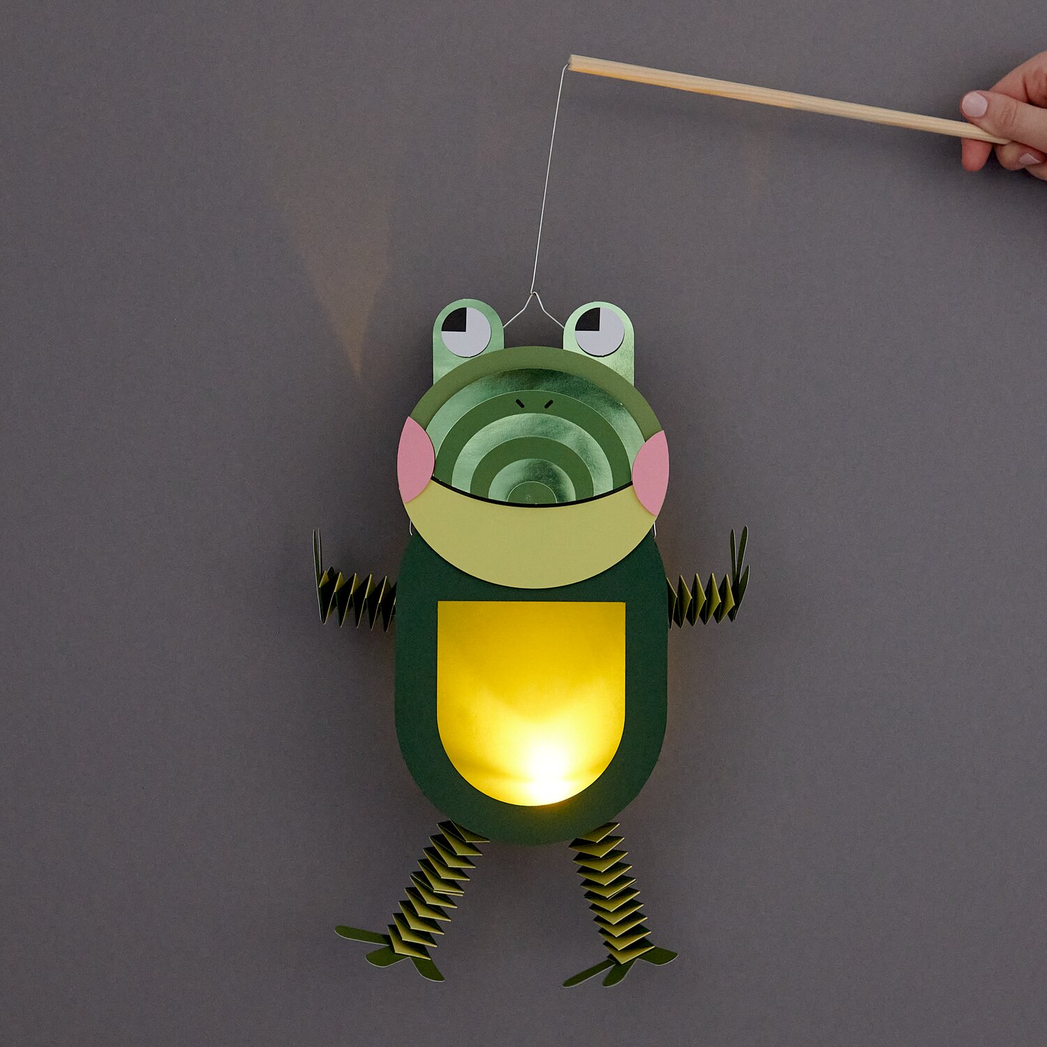 Bastelset Frosch-Laterne von Rico Design