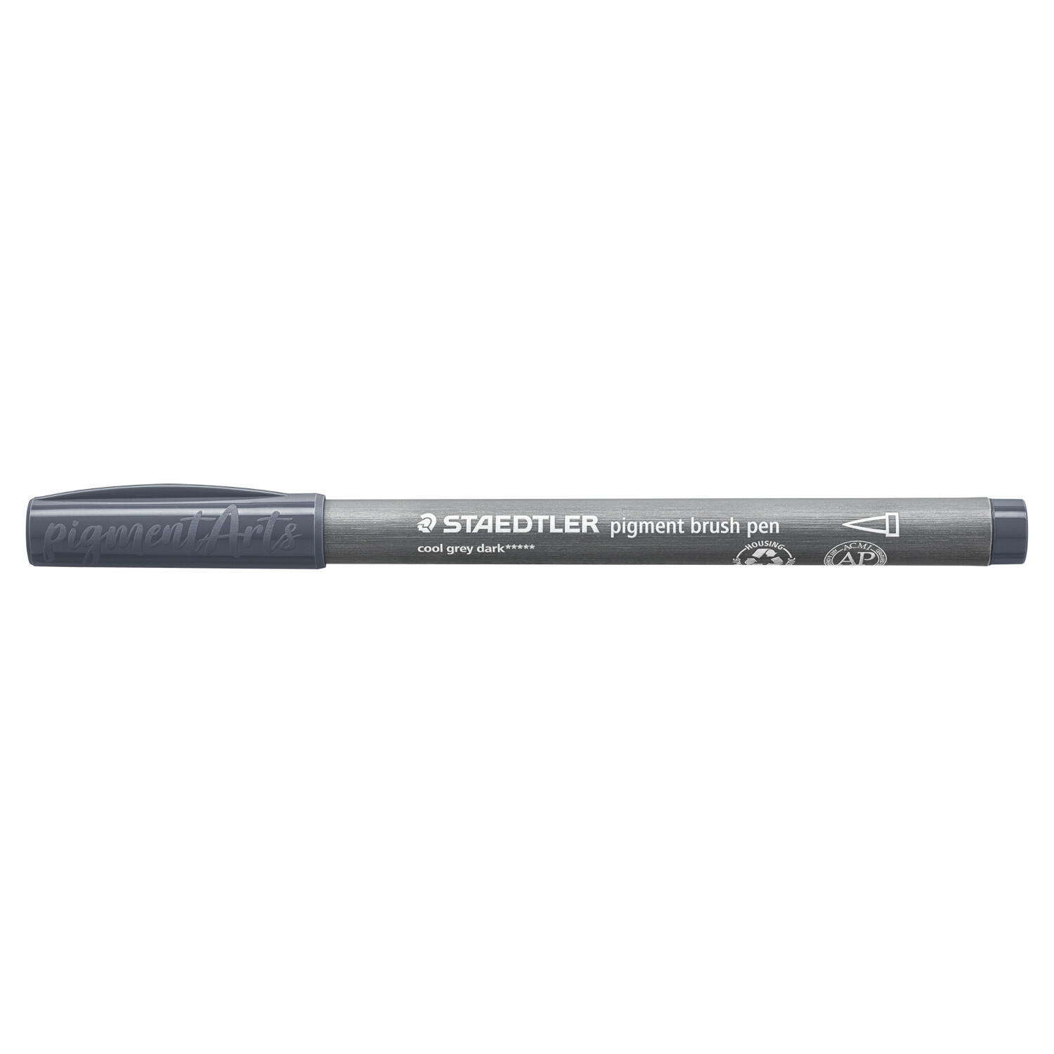 Staedtler Pigment Brush Pen Kaltgrau Dunkel