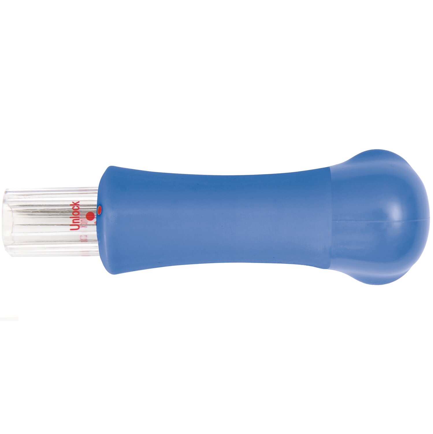 Filznadelhalter inkl. 7 Nadeln von Rico Design, ergonomischer Griff mit transparenter Schutzkappe, ideal für präzises Trockenfilzen und kreatives Basteln