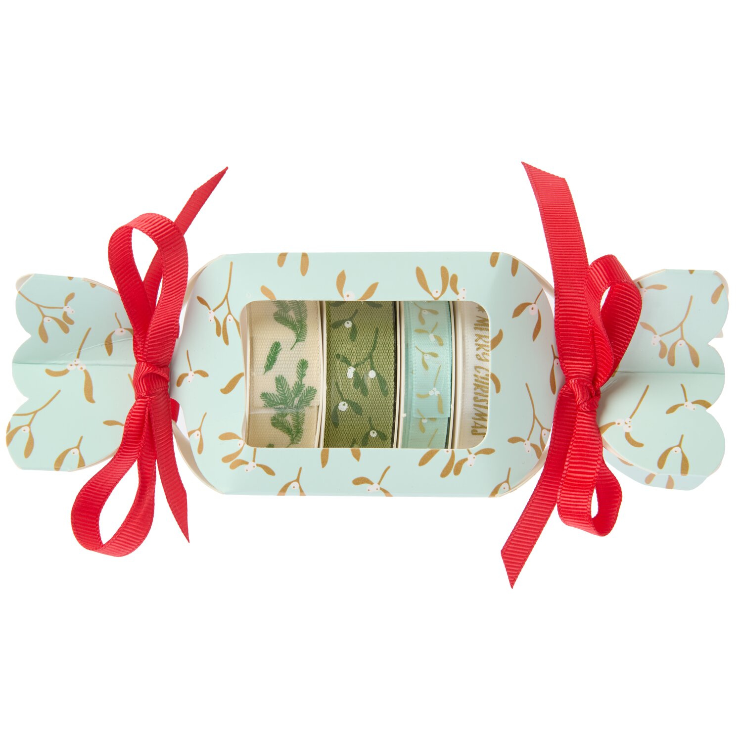 Geschenkband-Set Advent Advent Grün 4 Stück von Rico Design