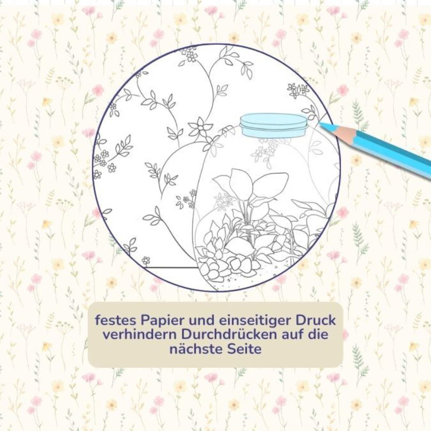 Colorful World - Blütentanz von frechverlag