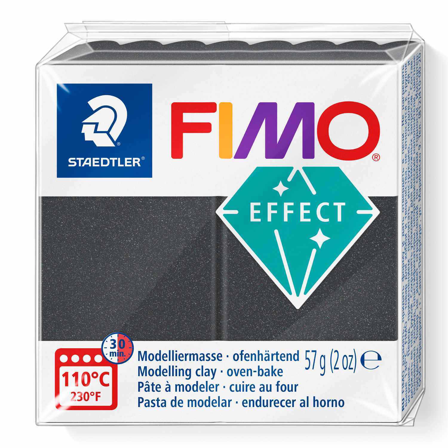 Staedtler FIMO effect Grau Metall