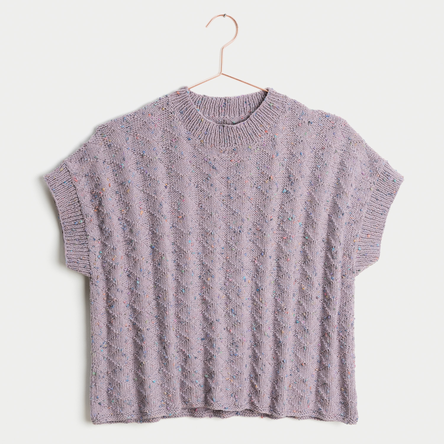 Strickanleitung Top aus Fashion Cotton Neps dk von Rico Design