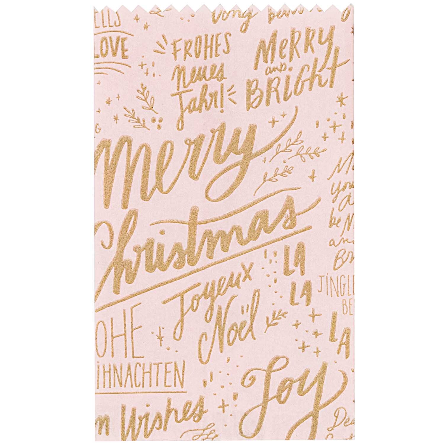 Paper Poetry Bastelset Papiertüten-Sterne Jolly Christmas klein