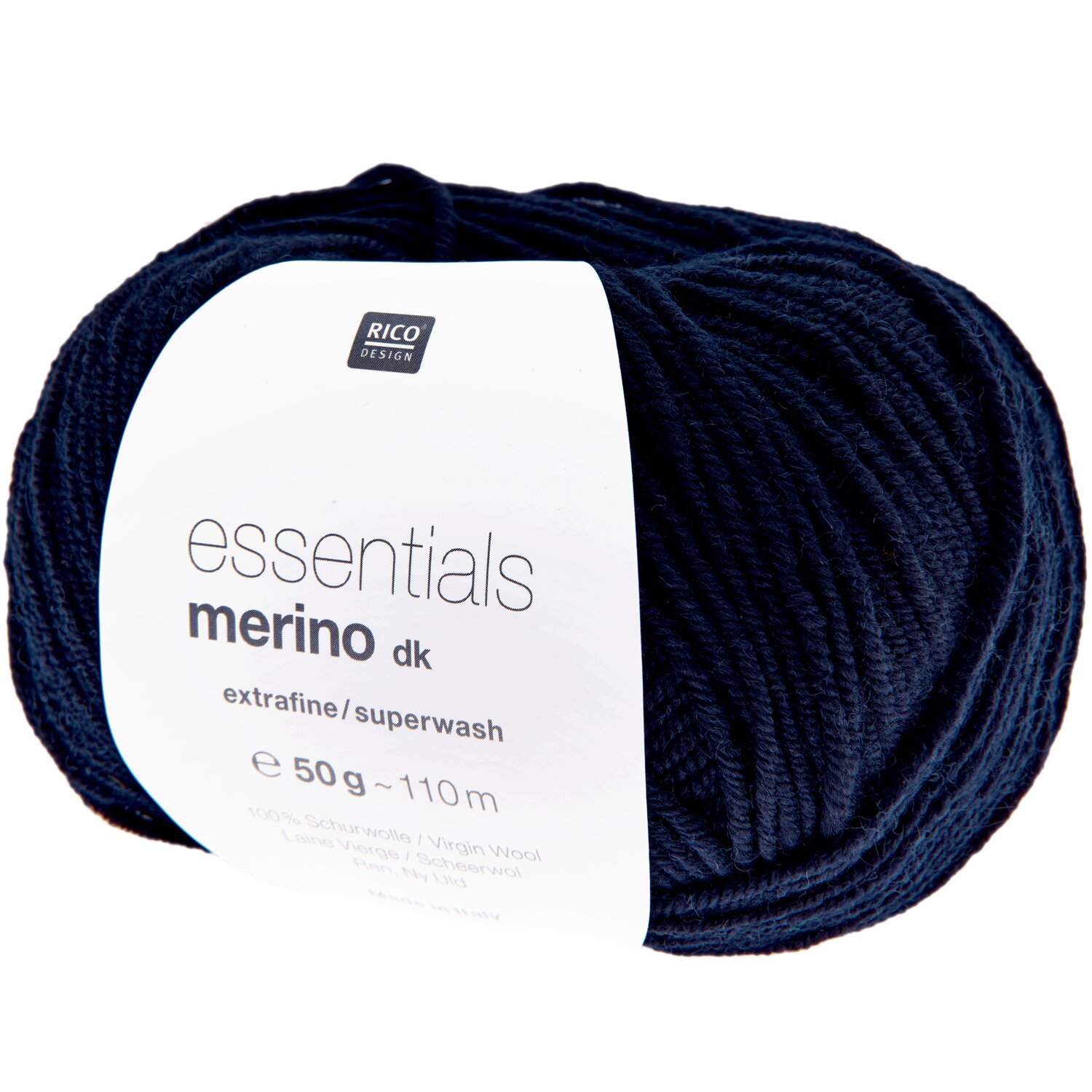 Rico Essentials Merino DK - Navy Blue (036)