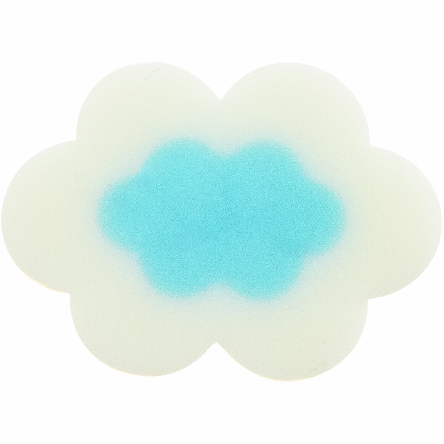 Rico Design x Redfries Radiergummi Wolke Eye Candy 1,5x2,1x6cm Farbe Weiß/Blau von Rico Design