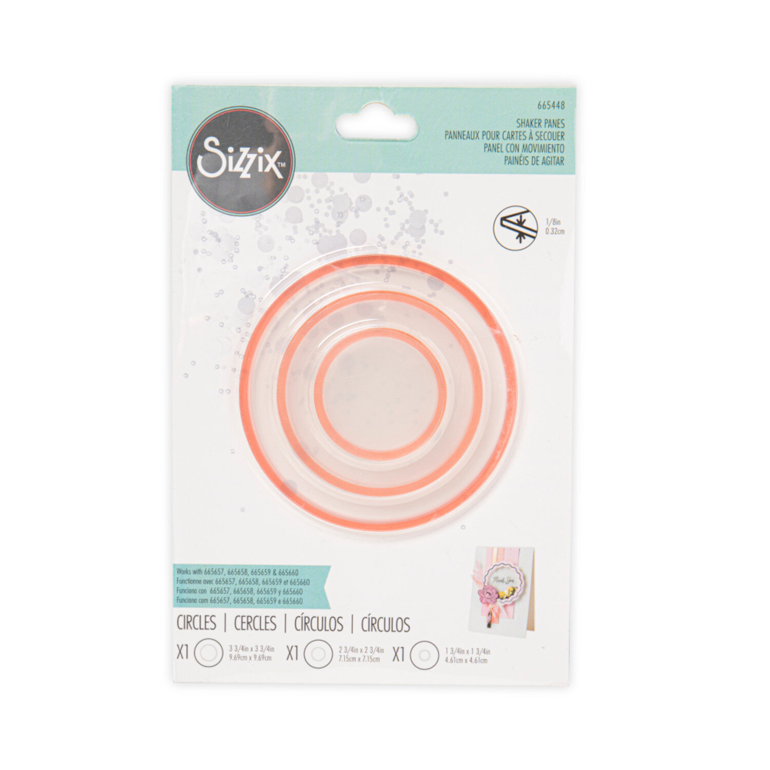 Making Essential Shaker Panes Circles 3PK von idee. Creativmarkt