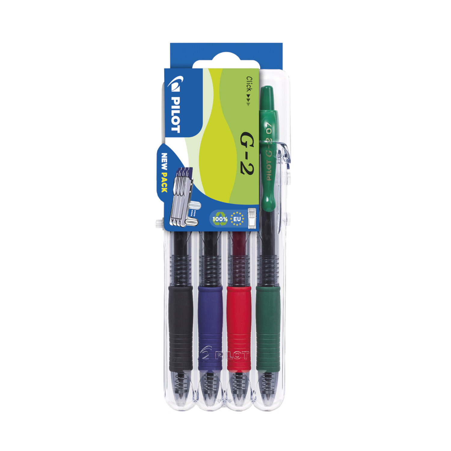 Gelschreiber G2-07 Set 4-teilig von Pilot 