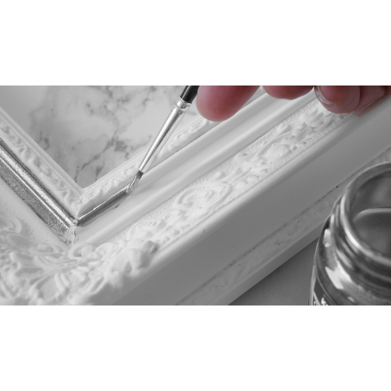 Metallpigmentlack Bronze 50ml Farbe Silber von C.Kreul 