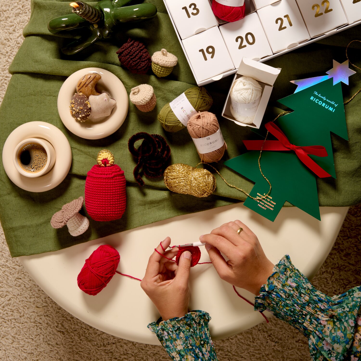 Ricorumi Adventskalender Advent Advent von Rico Design