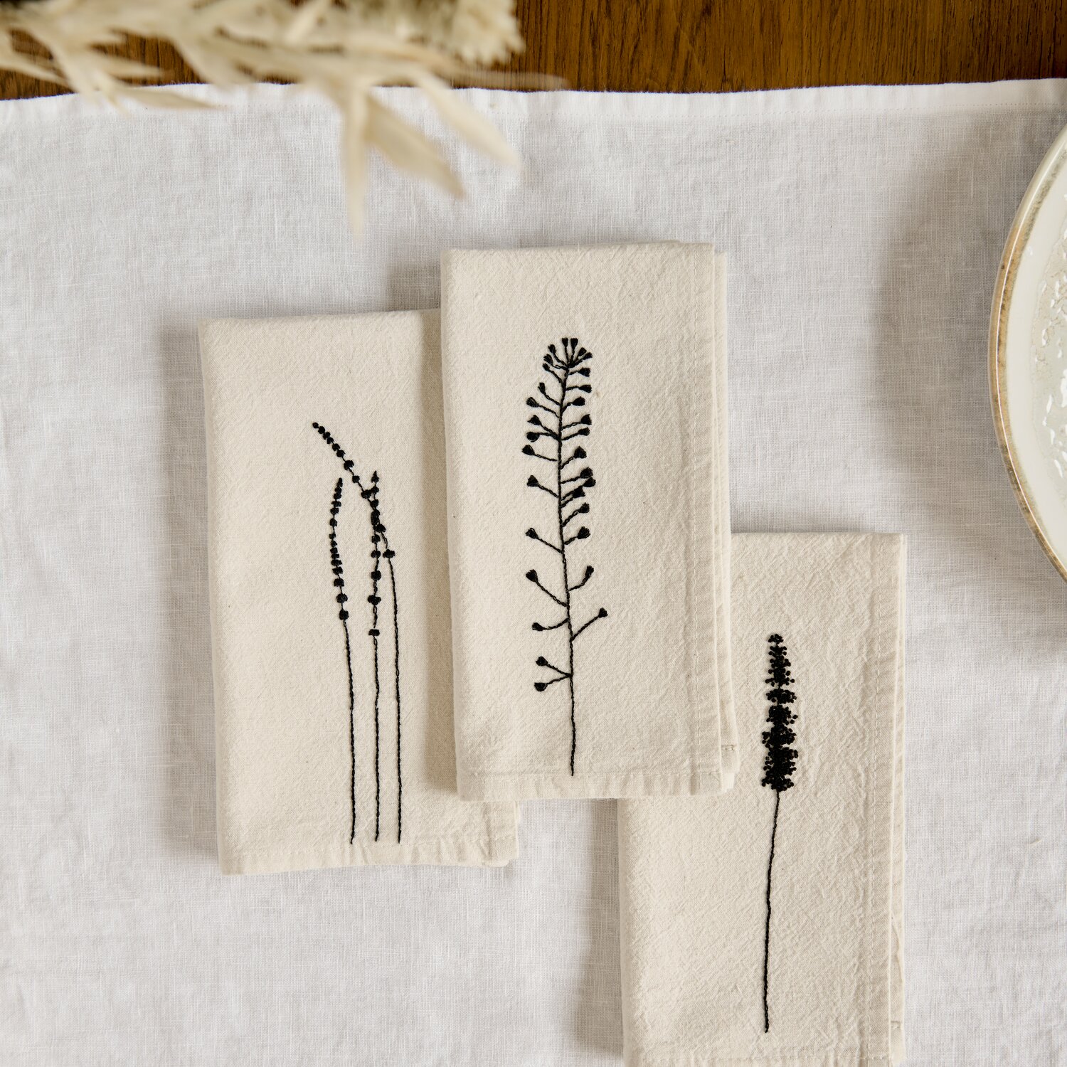 Stick & Stitch Packung Gräser XL 8-teilig von Rico Design