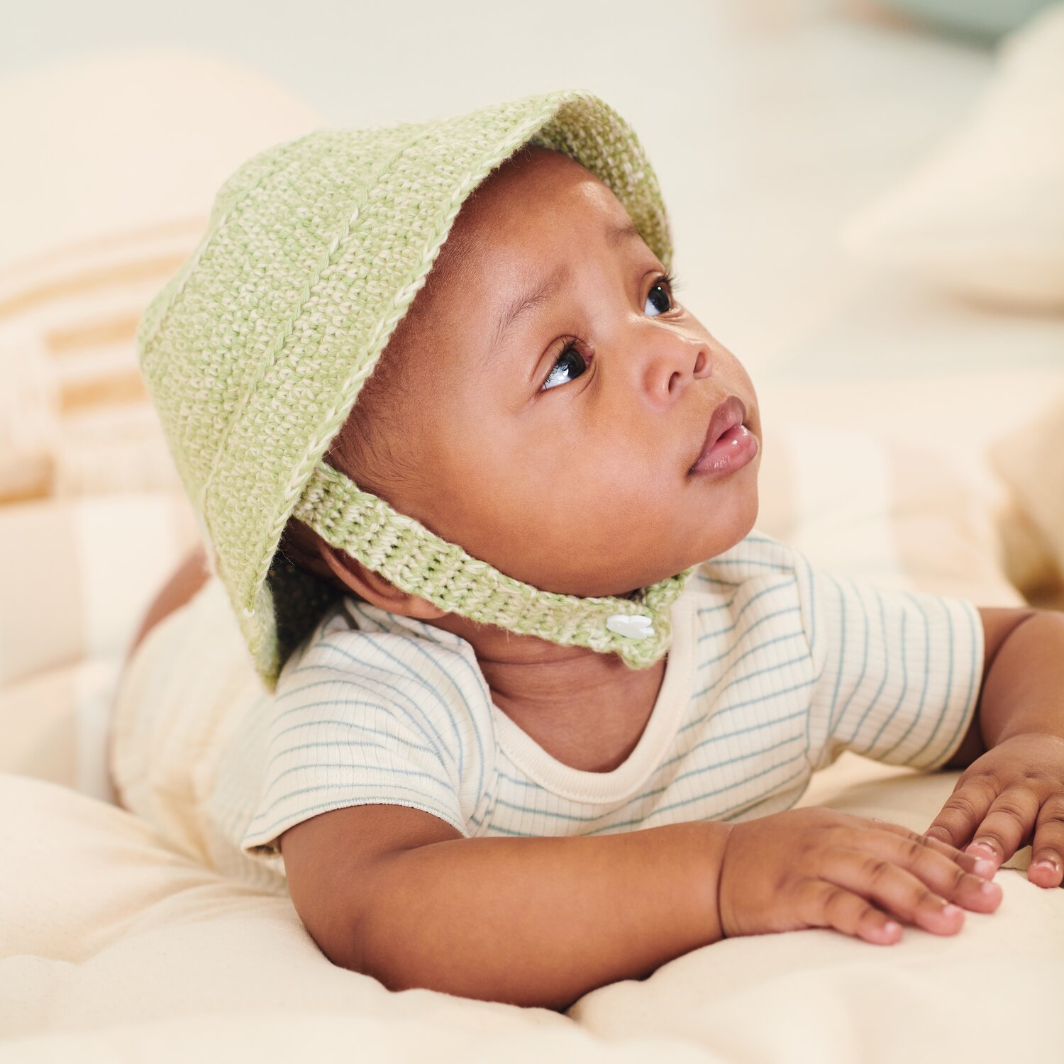 Häkelset Mütze Modell 12b aus Baby 043 von Rico Design