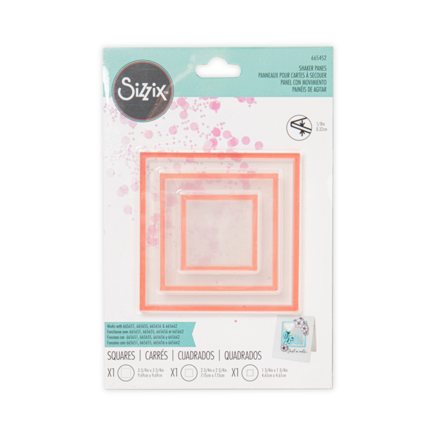 Making Essential Shaker Panes Squares 3PK von idee. Creativmarkt