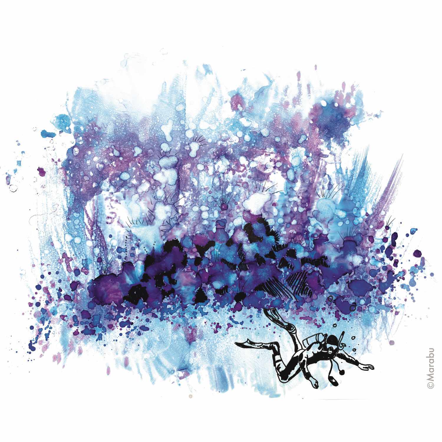 Alcohol Ink Set Underwater Alcohol Ink Set Underwater