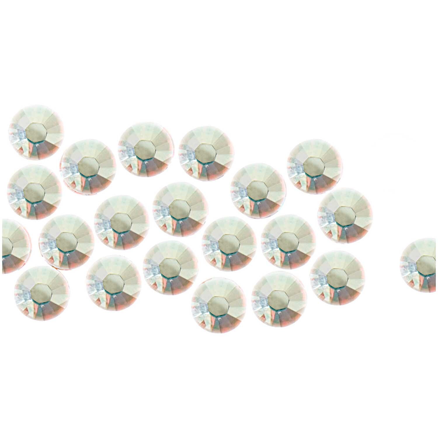 Hot Fix Steine crystal AB 3mm 