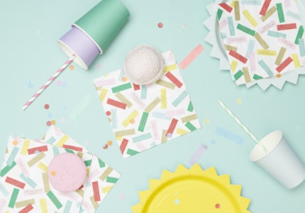 Geburtstag   Servietten Becher Teller Fest Kinder