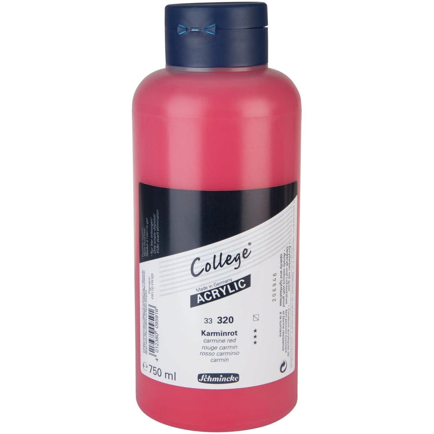 Schmincke College Studienacrylfarbe 750ml Karminrot