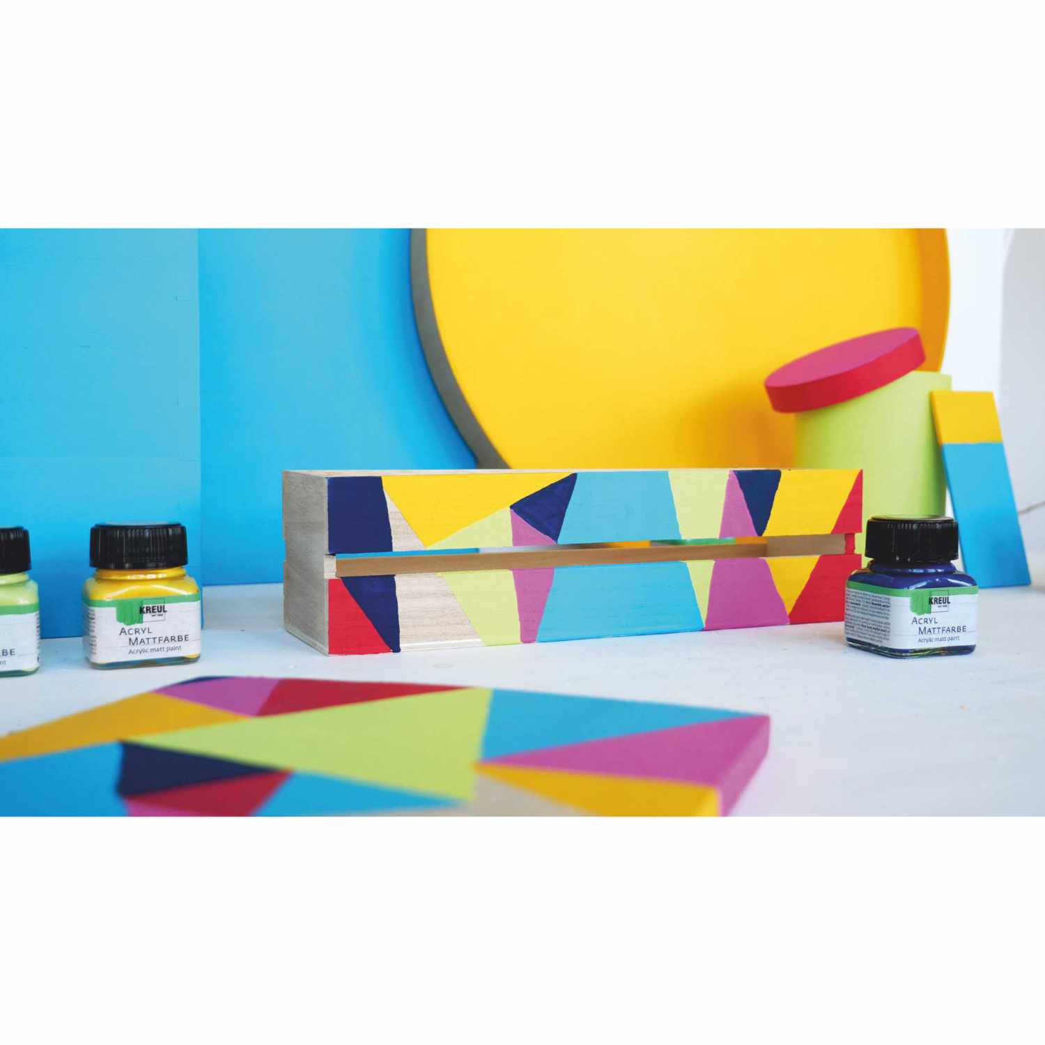 Acryl Mattfarben Set Color Living 6x20ml Acryl Mattfarben Set Color Living 6x20ml