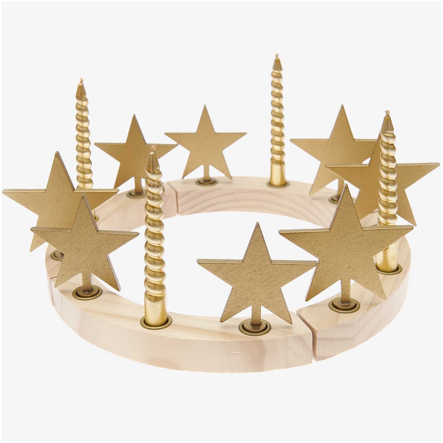 Adventskranzfiguren Stern 8 Stück Adventskranzfiguren Stern 8 Stück