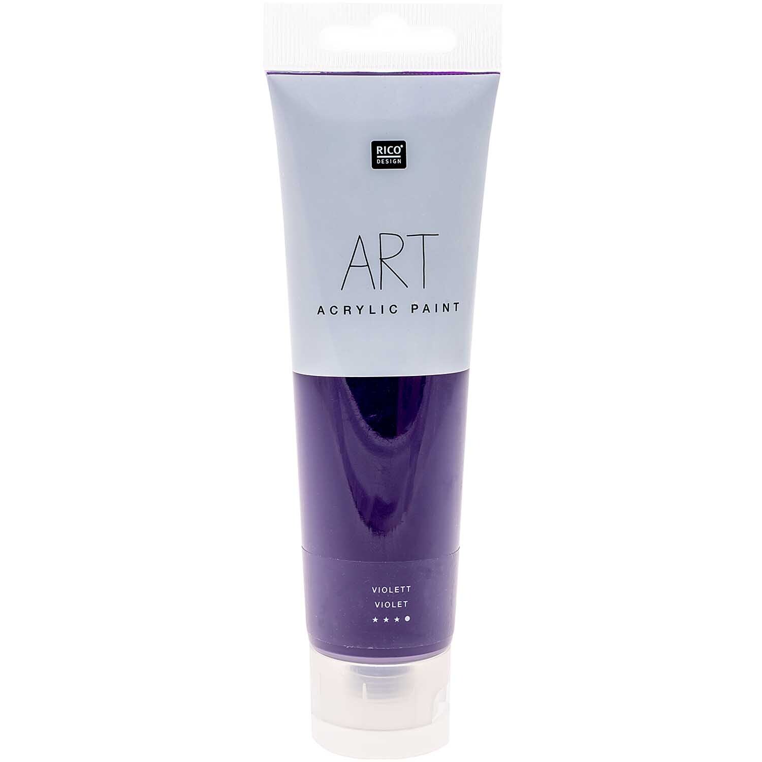 Rico Design ART Künstler Acrylfarbe 100ml Violett
