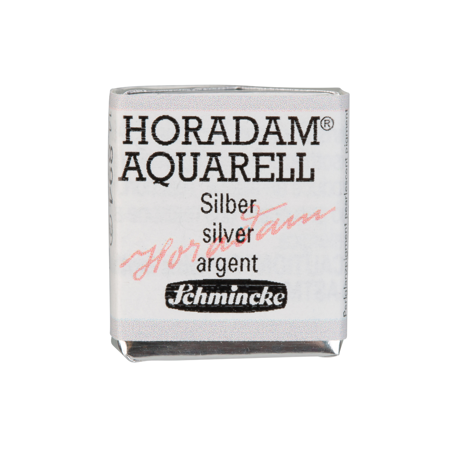 Schmincke HORADAM Aquarellfarbe 1/2 Näpfchen Silber