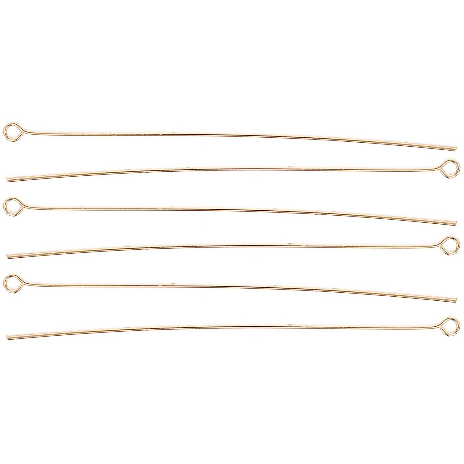 Kettelstift gold 70mm 10 Stück