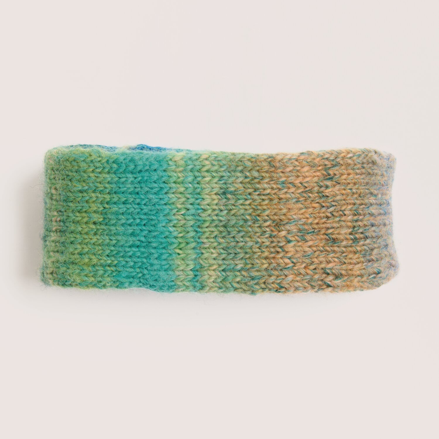 Creative Melange chunky, Strang von Rico Design, meliertes Garn in Grün‑, Blau‑ und Beigetönen, 50g 85m, ideal zum Stricken von Accessoires und Pullovern