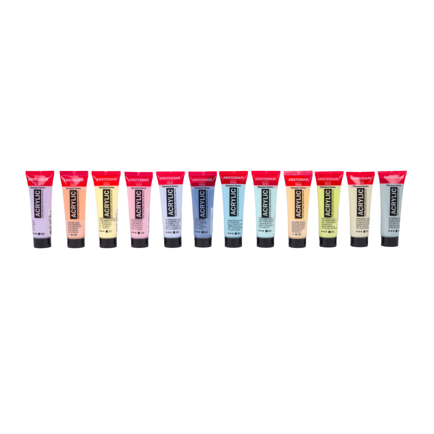 Pastellfarben Set 12 x 20 ml von Royal Talens