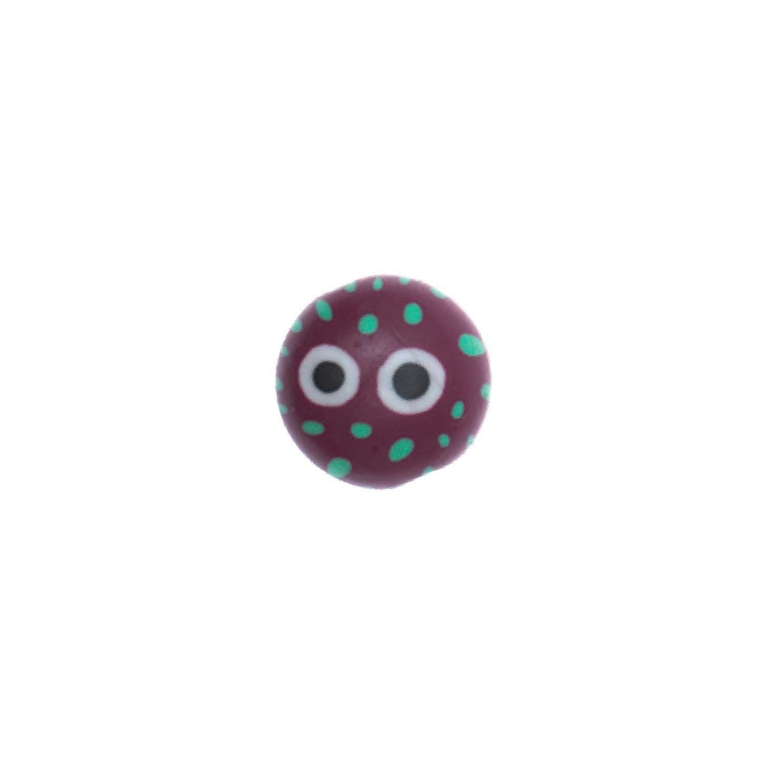 Glaskugel Augen braun-grün 12x8mm 10 Stück
