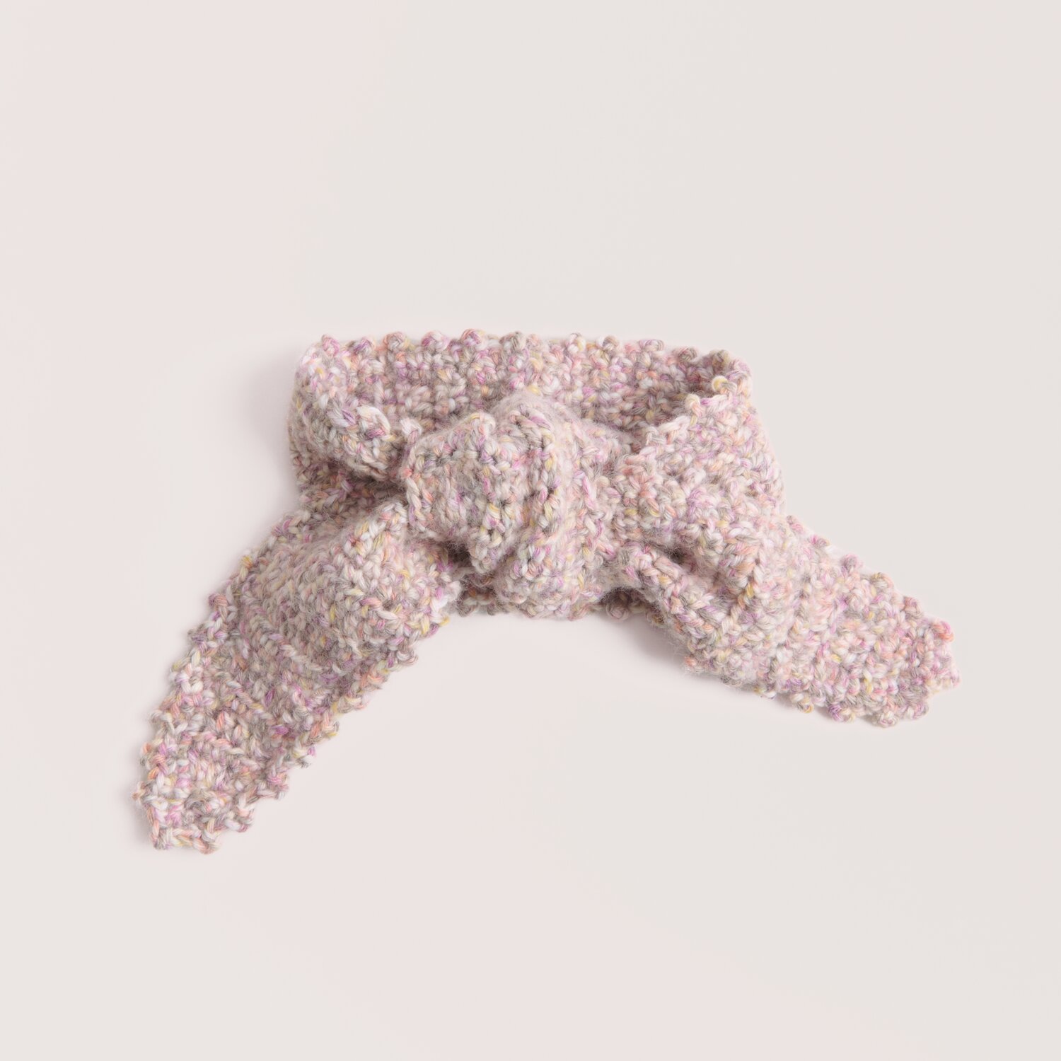 Rico Baby 044 Rico Baby Dream dk A Luxury Touch, gestricktes Baby-Stirnband mit Knoten, pastellfarbig meliert, weiches Garn von Rico Design, 50g 115m