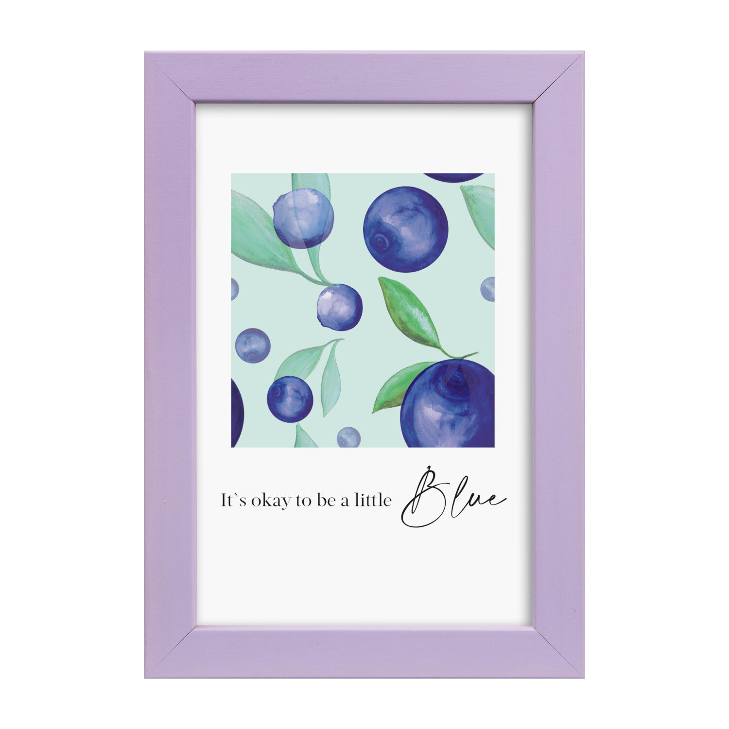 Bilderrahmen Lunaro Lilac aus Holz von Goldbuch Georg Brückner 