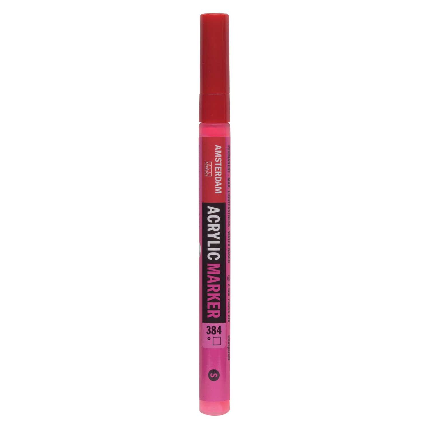 AMSTERDAM Acrylic Marker 1-2mm Reflexrosa