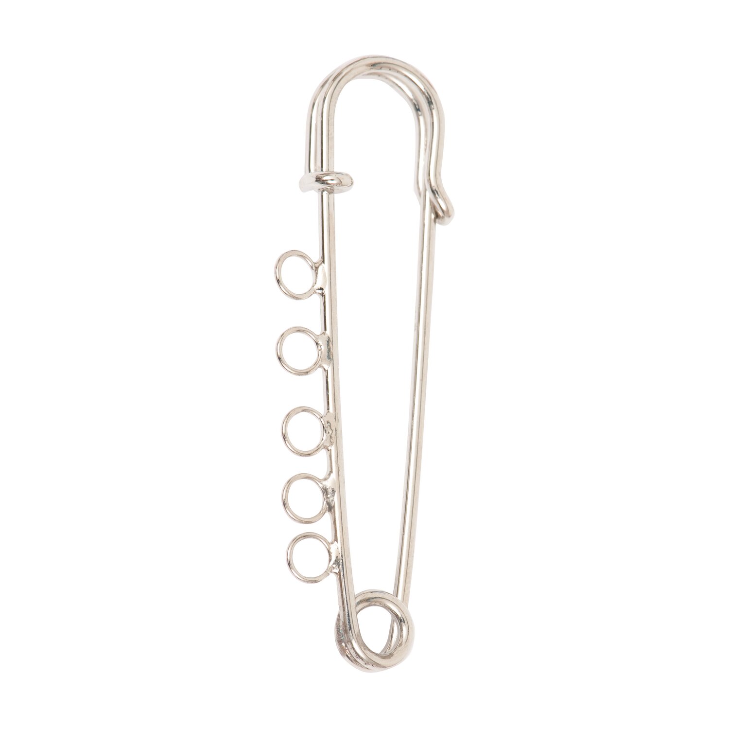 Kiltnadel mit Ösen silber 70mm 2 Stück von Rico Design