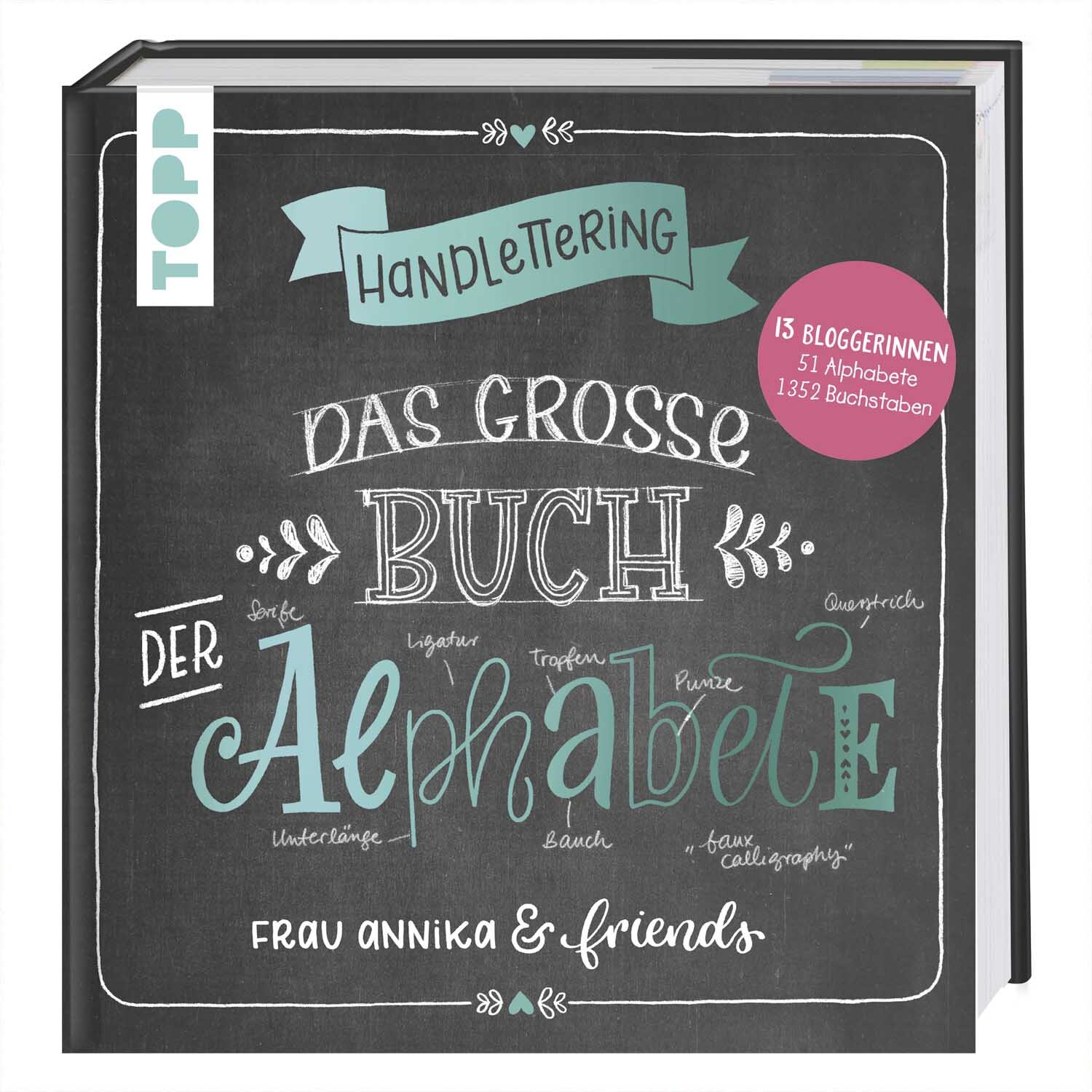 Handlettering. Das große Buch der Alphabete